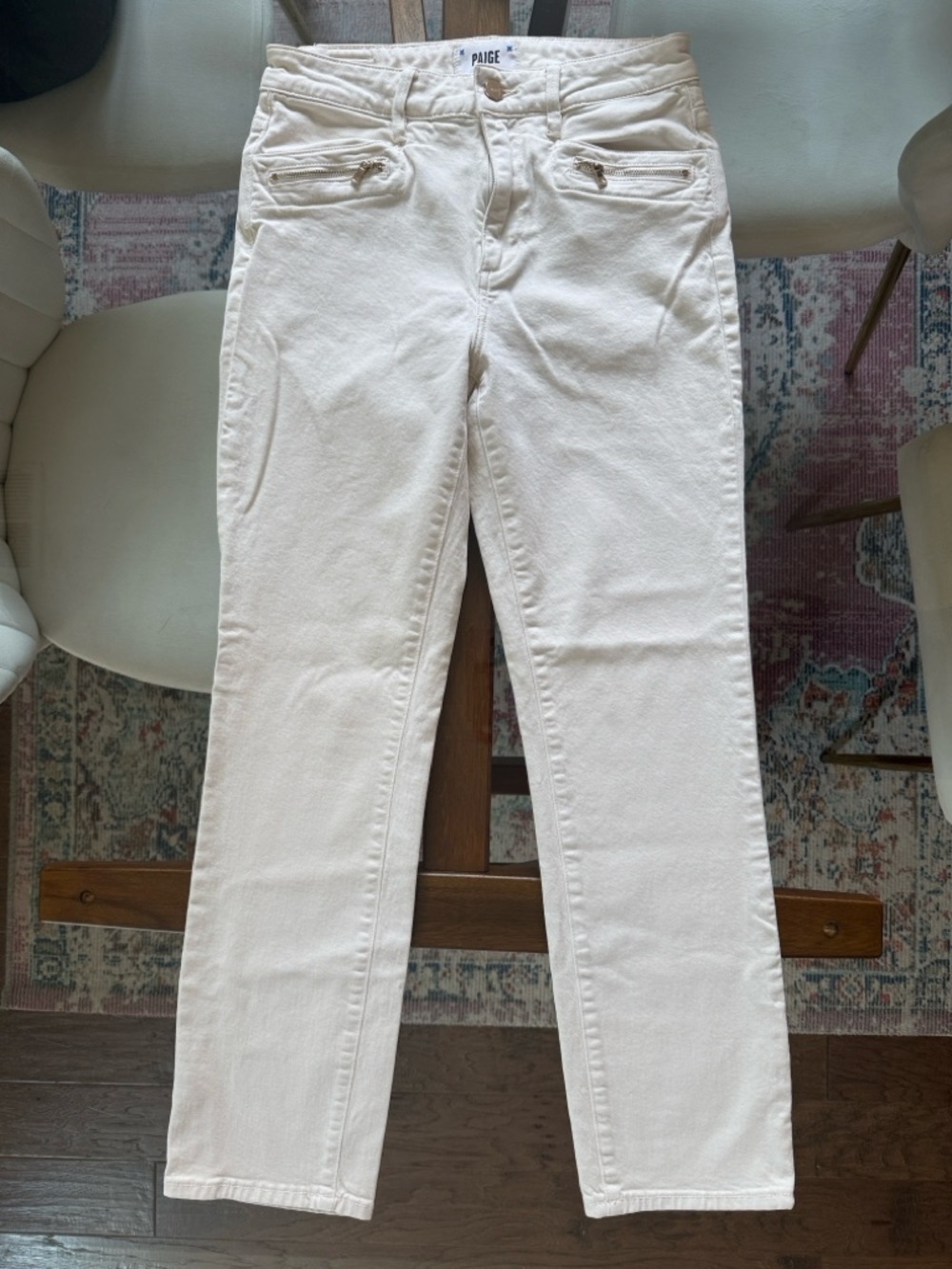 PAIGE Cindy Women's Jeans in Off-White/Cream size 27